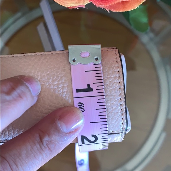 NWOT Coach Leather Pink Clutch